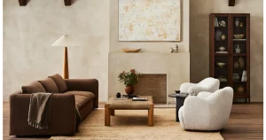 Four Hands Swivel Chair