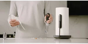 Paper Towel Holder With Spray Bottle