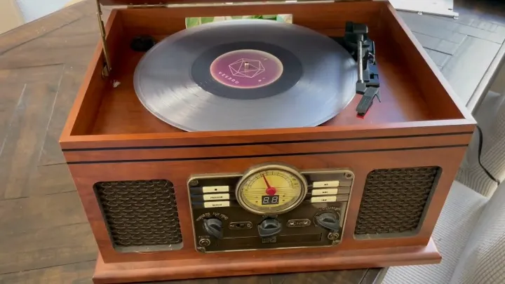 best record player with speakers