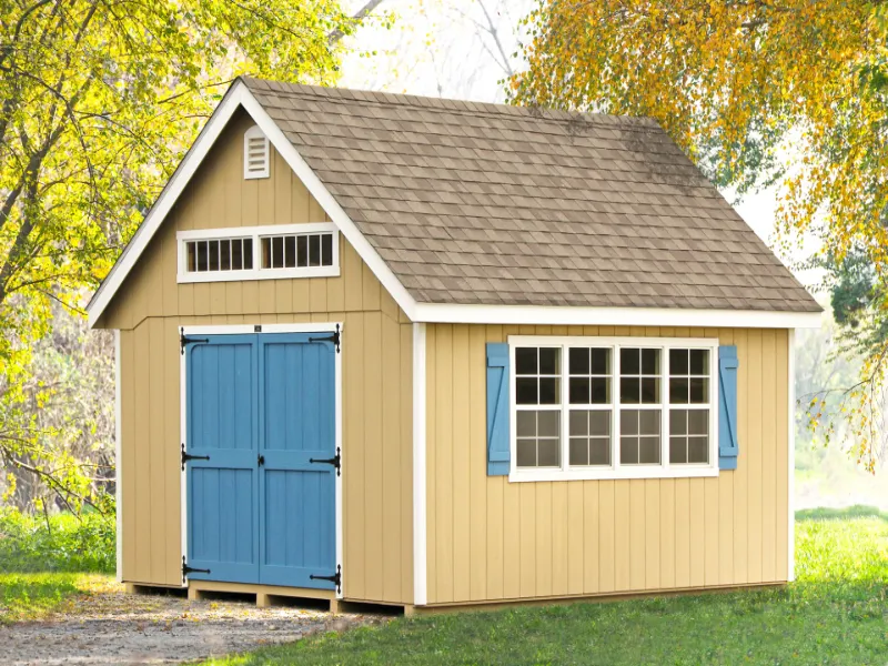 cheapest siding for shed