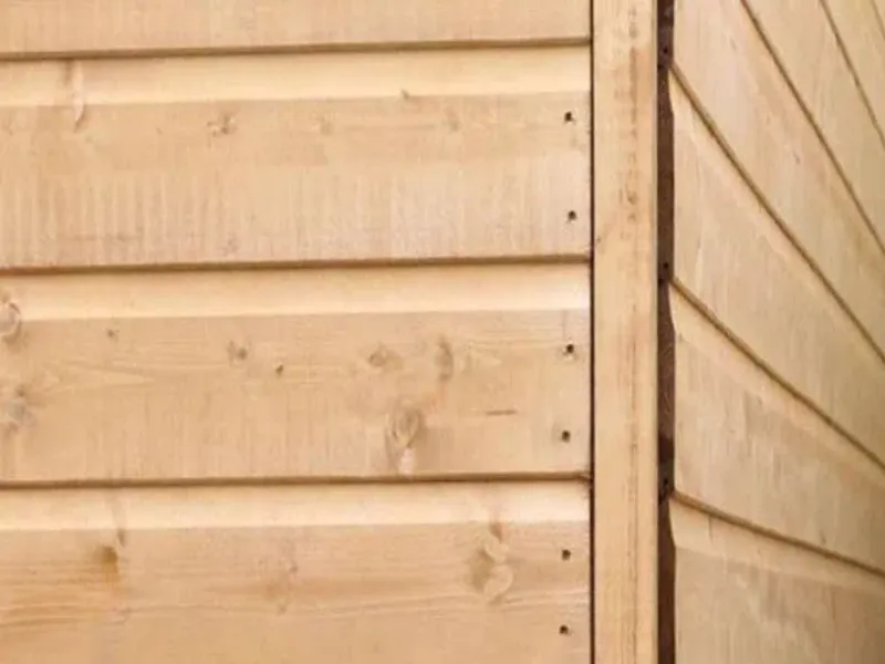 cheapest siding for shed