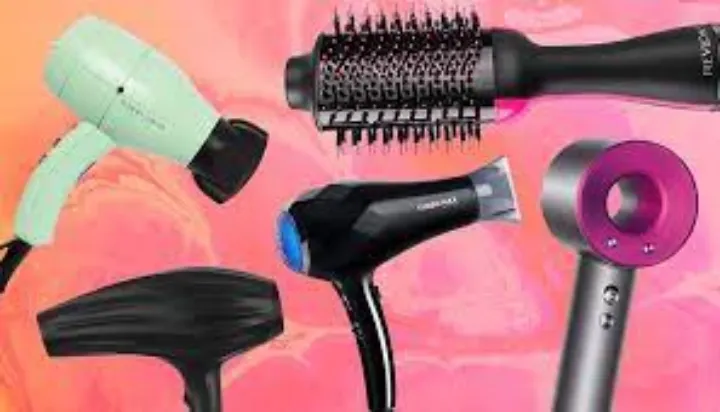 Hair Dryer with Retractable Cord