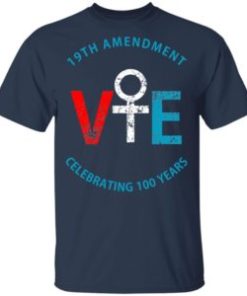 19th amendment vote celebrating 100 years shirt, hoodie