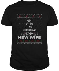 2019 First Christmas with my hot new wife shirt