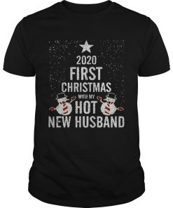 2020 First Christmas With My Hot New Husband shirt