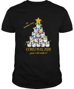 2020 Funny Quarantine Christmas Toilet Paper Tree shirt