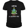 2020 Funny Quarantine Christmas Tree Ornament Mask shirt