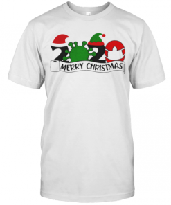 2020 Mask Quarantine Toilet Paper Merry Christmas T-Shirt