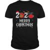 2020 Merry Christmas Santa Reindeer Face Mask shirt