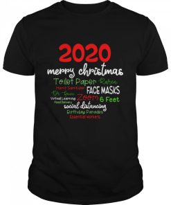 2020 Merry Christmas toilet paper karen hand sanitizer face masks shirt