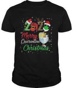 2020 Merry Quarantine Christmas shirt