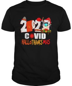 2020 Pug Covid Hallothanksmas shirt