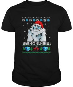 2020 Was Abominable Ugly Merry Christmas shirt