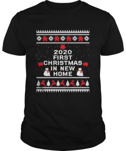 2020 first Christmas in new home shirt