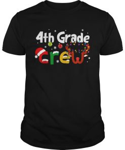 4th Grade Teacher Crew Christmas shirt