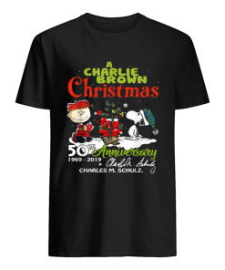 A Charlie Brown Christmas 50th Anniversary 1969-2019 signature shirt