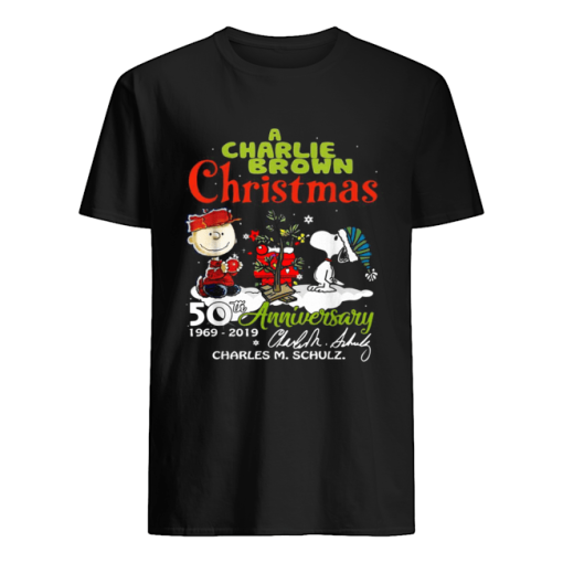 A Charlie Brown Christmas 50th Anniversary 1969-2019 signature shirt