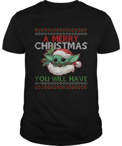 A Merry Christmas You Will Have shirt