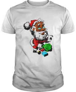 African American Santa Claus Christmas shirt