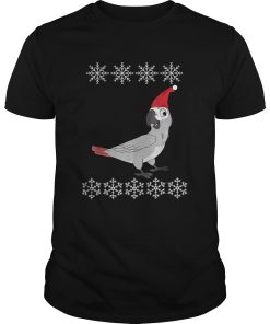 African Grey Parrot Christmas shirt
