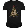 Airedale Terrier Light Christmas tree shirt