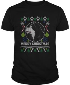 Alaskan Malamute Dog Breed Ugly Christmas Style Gifts shirt