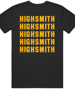 Alex Highsmith X5 Pittsburgh Football Fan T Shirt