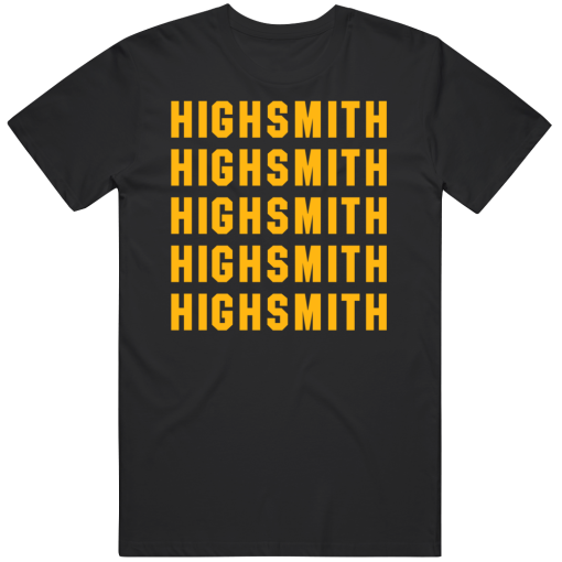 Alex Highsmith X5 Pittsburgh Football Fan T Shirt