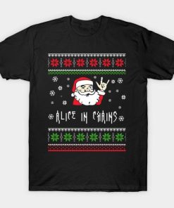 Alice in chains Santa Chistmas shirt
