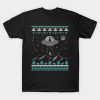 Alien UFO retro Chistmas shirt