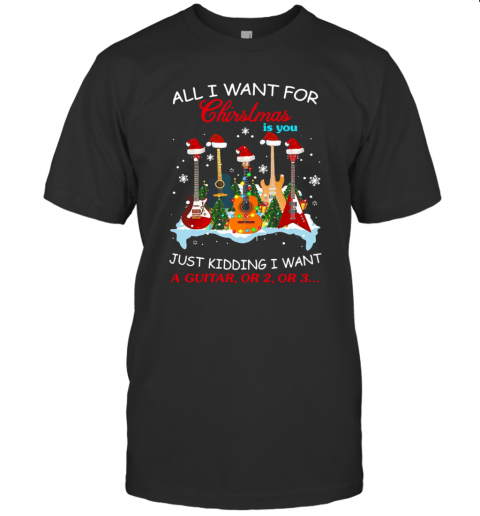 All I Want For Christmas Is The Rolling Stones Ugly Christmas T-Shirt