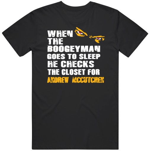 Andrew McCutchen Boogeyman Pittsburgh Baseball Fan T Shirt