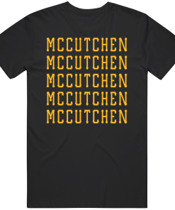 Andrew McCutchen X5 Pittsburgh Baseball Fan T Shirt
