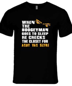 Andy Van Slyke Boogeyman Pittsburgh Baseball Fan T Shirt