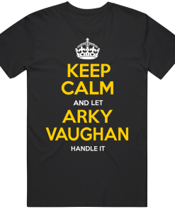 Arky Vaughan Keep Calm Pittsburgh Baseball Fan T Shirt