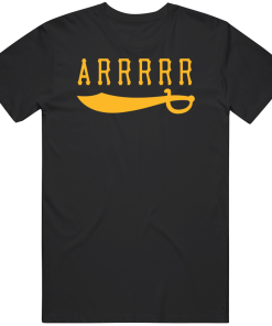 Arrrrr Pittsburgh Baseball Fan T Shirt