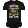 Asshole dad and smartass daughter best friends for life shirt