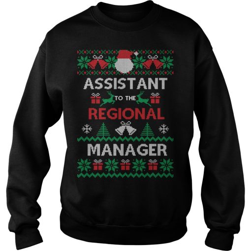 Assistant To The Regional Manager Christmas sweater, sweatshirt