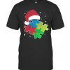 Autism Hat Santa Happy Merry Christmas 2020 T-Shirt
