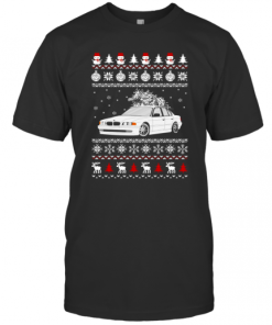 BMW E38 Ugly Christmas T-Shirt