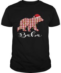 Baba Bear Christmas Matching Family Ugly Pajama Hat Santa shirt
