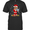 Baby Groot Santa Hug Arizona Wildcats Christmas T-Shirt