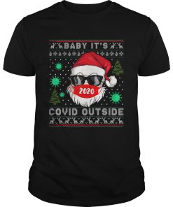 Baby Its Covid 19 Outside Merry Christmas Ugly shirt
