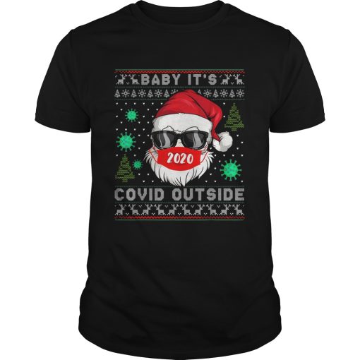 Baby Its Covid 19 Outside Merry Christmas Ugly shirt
