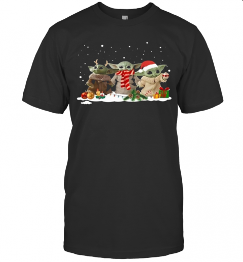Baby Yoda Gift Christmas T-Shirt