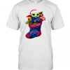 Baby Yoda Hug Buffalo Bills Ornament Merry Christmas 2020 T-Shirt