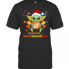 Baby Yoda Hug The Home Depot Happy Hallothanksmas T-Shirt
