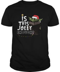 Baby Yoda is this jolly enough christmas shirt