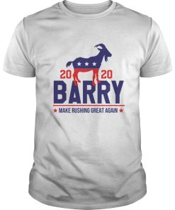 Barry 2020 make rushing great again shirt, hoodie, long sleeve