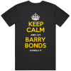 Barry Bonds Keep Calm Pittsburgh Baseball Fan T Shirt